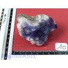 Fluorite fluorine  Violette brute 206g Q Extra Mexique