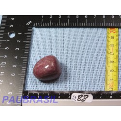 Rubellite tourmaline rose Brésil pierre roulée Q Extra 27gr