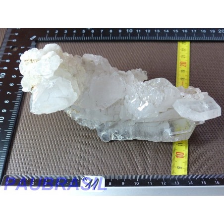 Quartz à âme ou quartz tabulaire brut Q Extra 453g