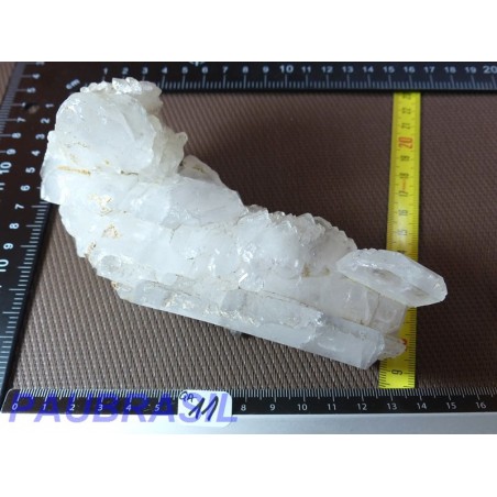 Quartz à âme ou quartz tabulaire brut Q Extra 453g