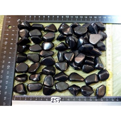 Shungite Pierre Roulée à l unité de 6 à 8 gr | Minéraux Paubrasil