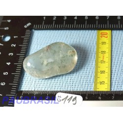 Quartz à inclusions de Chlorite pierre roulée Q Extra Brésil 32gr