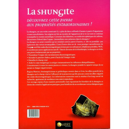 La Shungite énergie de vie de Regina Martino