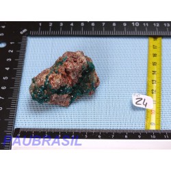 Dioptase en pierre brute Congo 81g