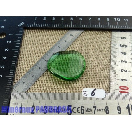 Helenite - Gaia Stone en Pierre Plate 14gr50 "fausse vraie pierre"