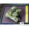 Epidote et Quartz pierre brute sur macle 268gr