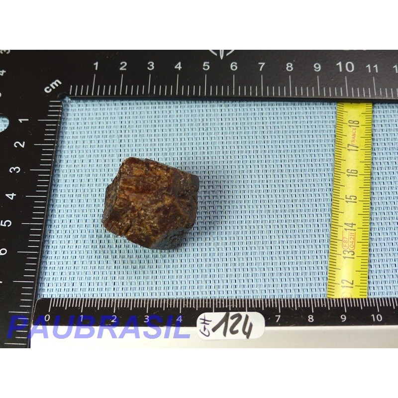 Grenat Hessonite en pierre brute de 38gr du Mali
