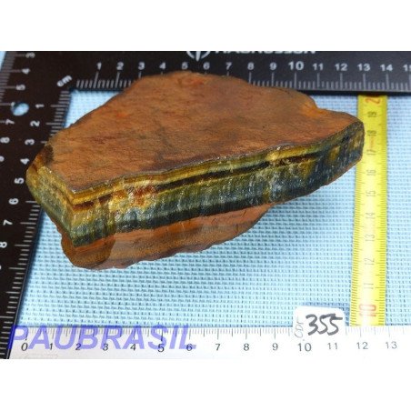 Oeil de Faucon en pierre brute de 530gr Q Extra