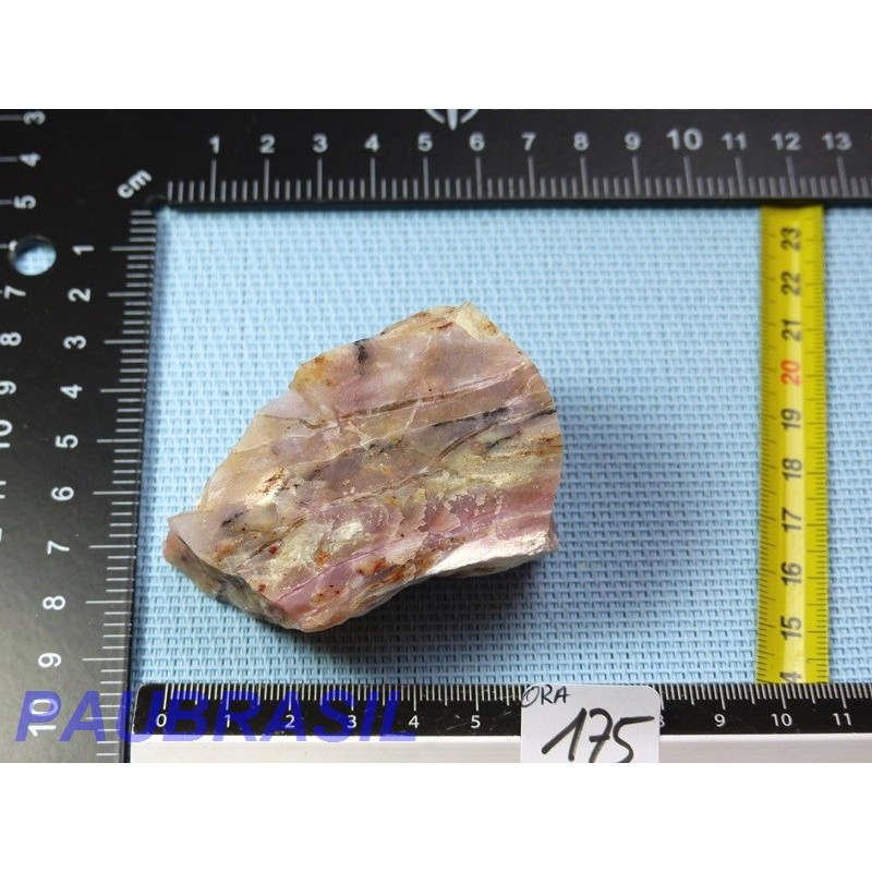 Opale Rose brute des Andes 117gr Q Extra
