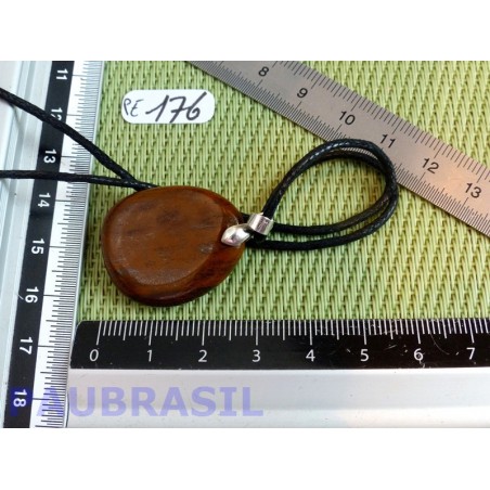 Pendentif Oeil de Fer mini pierre plate 10gr