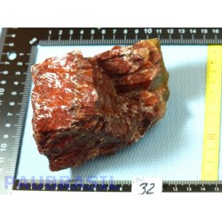 Calcite Hématocrite Brute Q Extra Mexique 765g