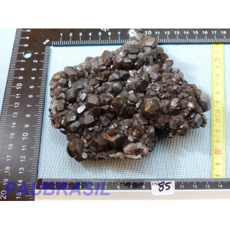 Calcite noire brute de 645gr du Mexique