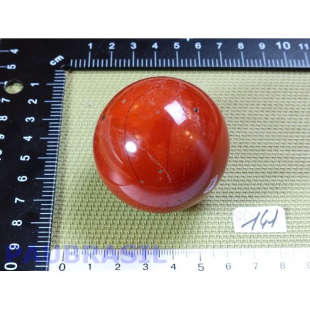 Sphère Jaspe Rouge 178g diamètre 50mm