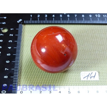 Sphère Jaspe Rouge 178g diamètre 50mm