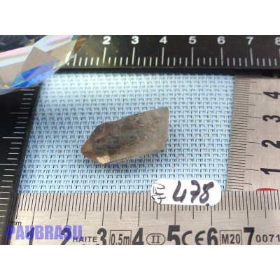 Pointe de Quartz Fumé brut du Brésil 7gr50