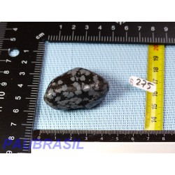 Obsidienne Flocon de Neige Pierre Roulée 32g