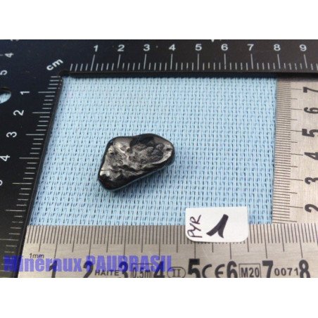 Pyrolusite - Polianite en Pierre semi Roulée 9gr50 Rare