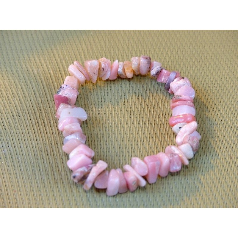 Opale Rose Extra Bracelet Baroque XL | Minéraux Paubrasil