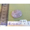 Fluorite mauve de France en mini pierre plate 11g