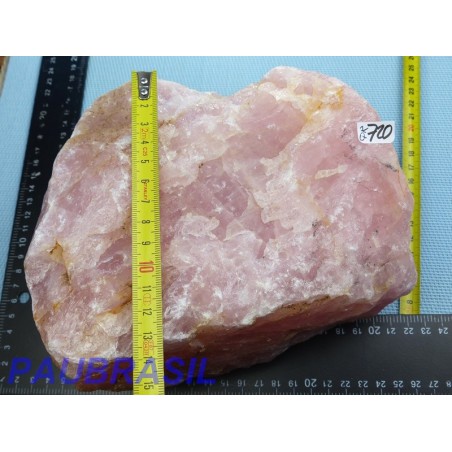 Quartz Rose en pierre brute 5523gr Bresil