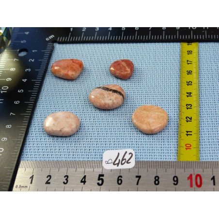 Barite - Baryte - Barytine Lot de 5 Pierres Roulées 39g | Minéraux Paubrasil