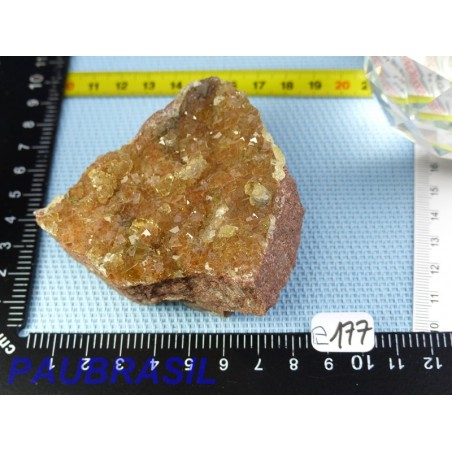 Fluorite fluorine Jaune brute Espagne 318g Rare
