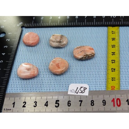 Barite - Baryte - Barytine Lot de 5 Pierres Roulées 35g | Minéraux Paubrasil
