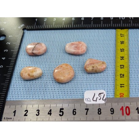 Barite - Baryte - Barytine Lot de 5 Pierres Roulées 31g | Minéraux Paubrasil