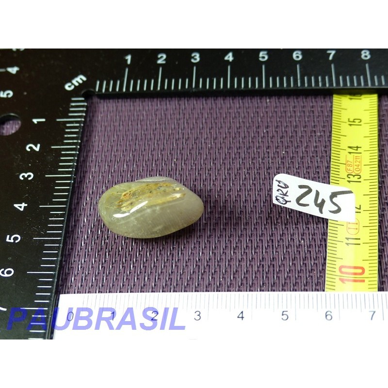 Quartz à inclusions de rutile du Minas Gerais Brésil 10gr