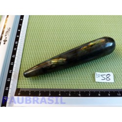 Bâton Pointe de Massage Labradorite 107mm 68g