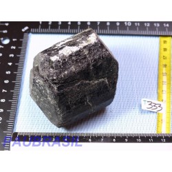 Tourmaline Noire Schorl Pierre Brute Biterminée Q EXTRA 552g