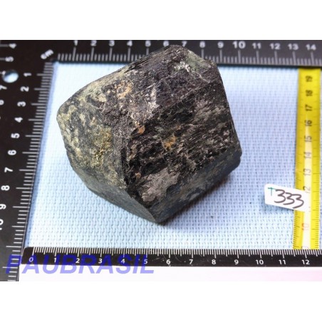 Tourmaline Noire Schorl Pierre Brute Biterminée Q EXTRA 552g