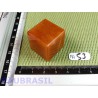 Cube poli en Aventurine orange - Peach aventurine 34gr 24mm