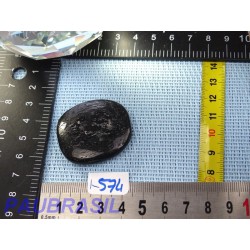 Tourmaline Noire Schorl pierre plate de 24gr Q EXTRA
