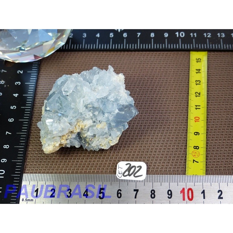 Celestite Brute de 260g Qualité Extra