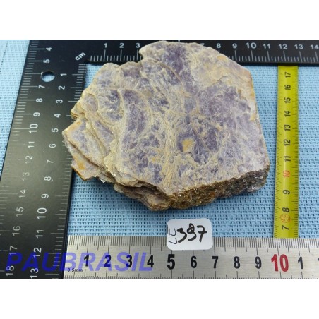 Lépidolite brute de 344gr du Brésil