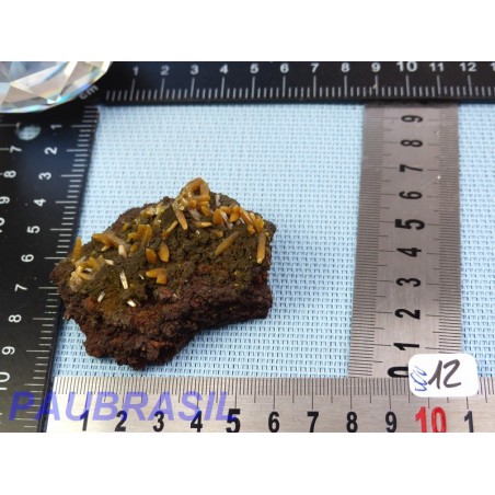 WULFENITE en pierre brute du Mexique de 92g Q extra