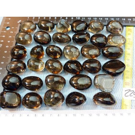 Quartz Fumé Q Extra Pierre Roulée à l unité de 15 à 18 gr | Minéraux Paubrasil
