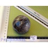Sphère Pierre de lune noire Orthose  231g 55mm diamètre