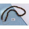 Collier Oeil de Tigre Q Extra en perles de 6mm 42cm environ