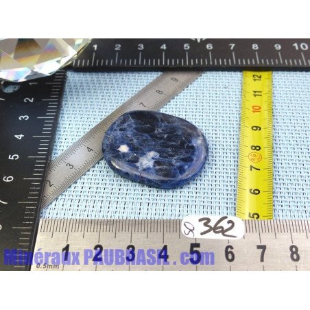 Sodalite ou Ackmanite pierre plate fine Q Extra 10g