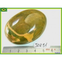 Jaspe Orbiculaire Poli de Madagascar 101g