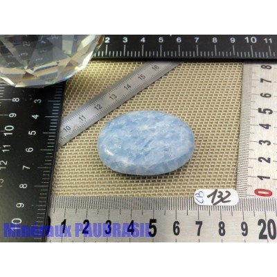 Calcite Bleue en Pierre Plate 36gr50