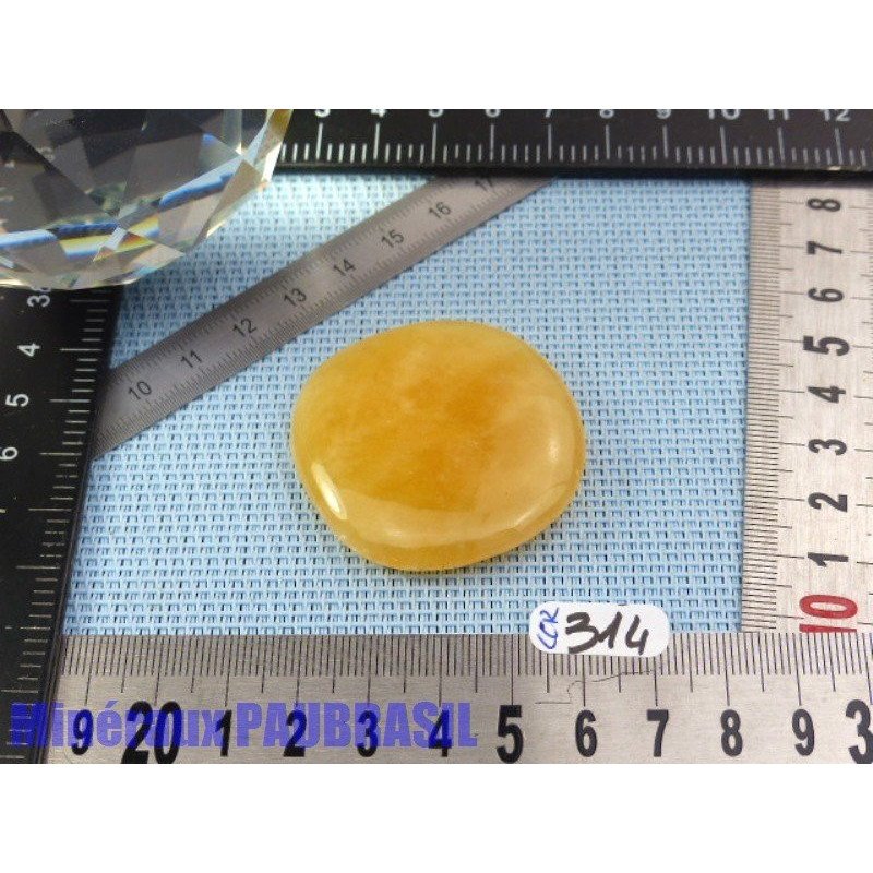 Calcite Orange Q Extra Pierre Plate 30g