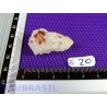 Grenat Spessartite sur albite du Brésil 9gr80 Rare
