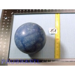 Sphère en Quartz Bleu - Aventurine bleue 68mm diamètre 456gr