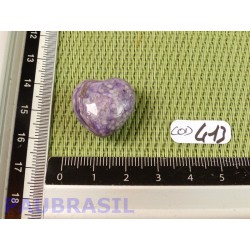 Coeur en Charoïte de Russie 7g Q Extra