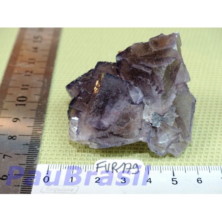 Fluorite fluorine  Violette brute 105g Q Extra Mexique