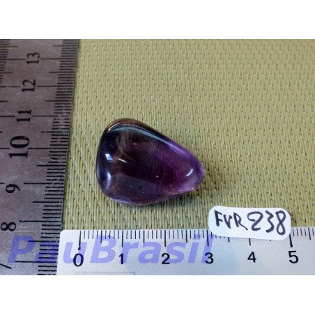 Fluorite fluorine Violette pierre roulée 13g Q Extra
