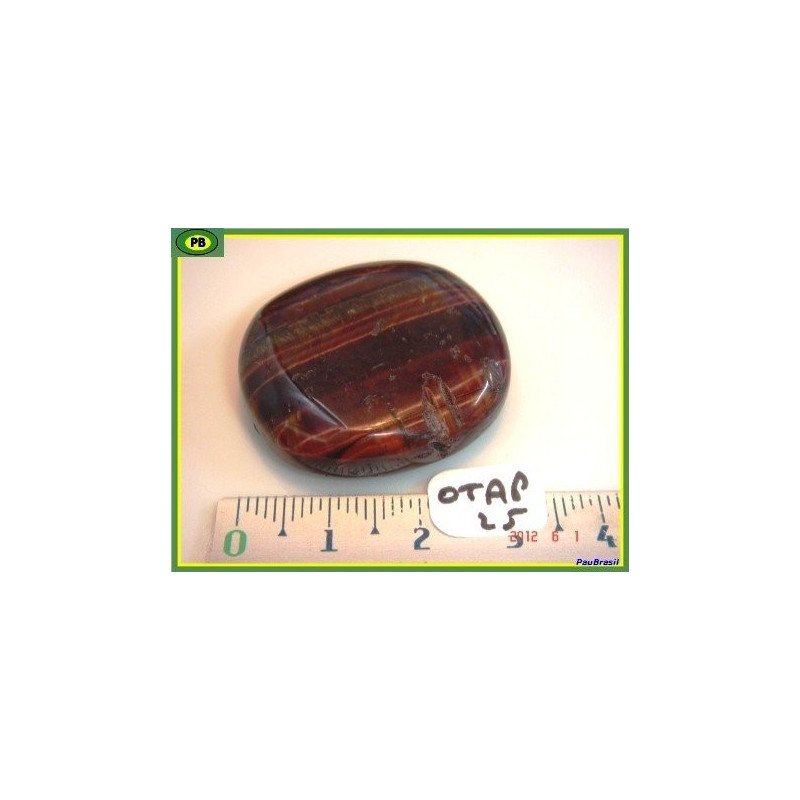 Oeil de Boeuf - Oeil de Taureau pierre plate de 16g